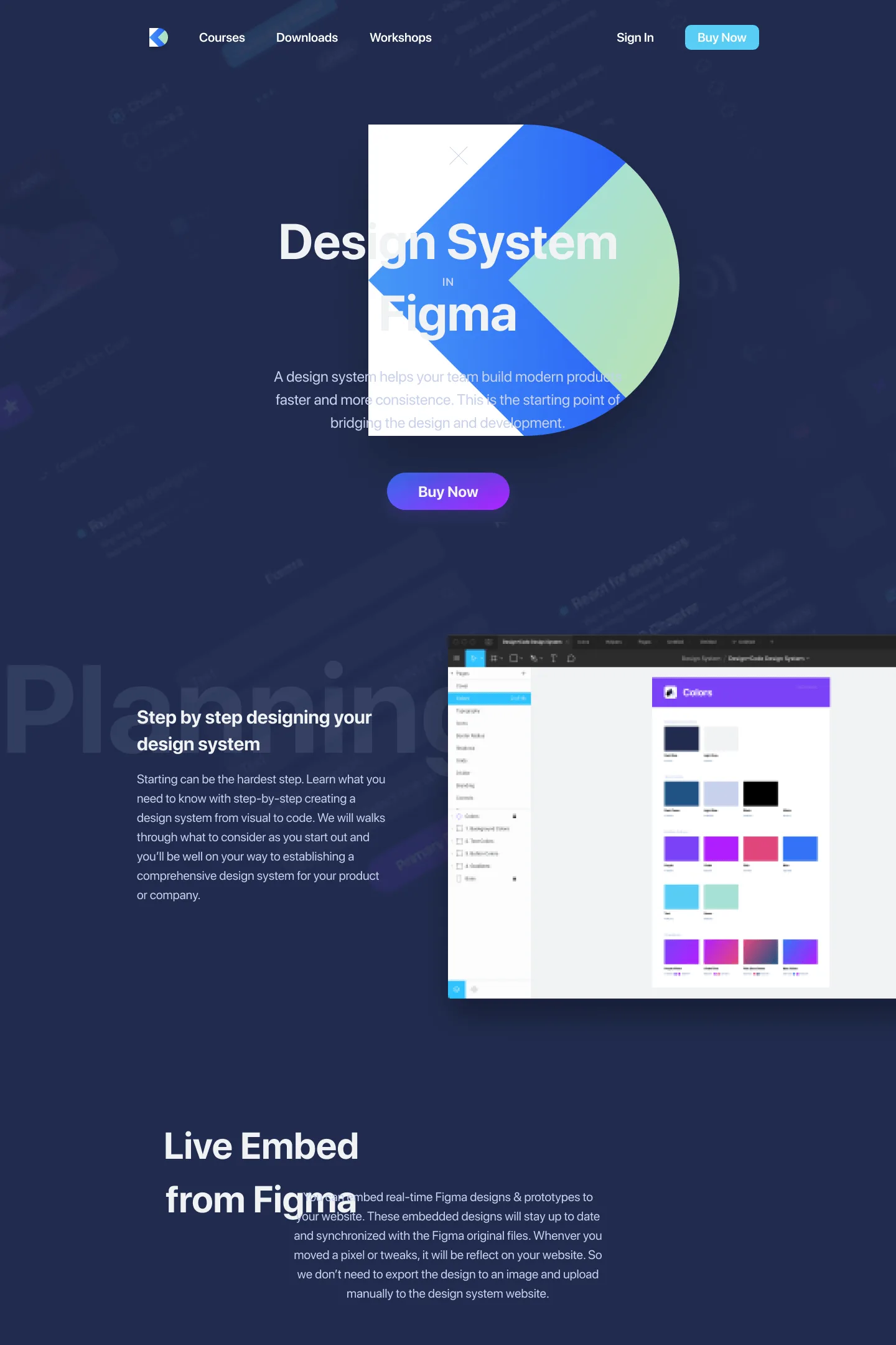 Design+Code Landing Pages screen