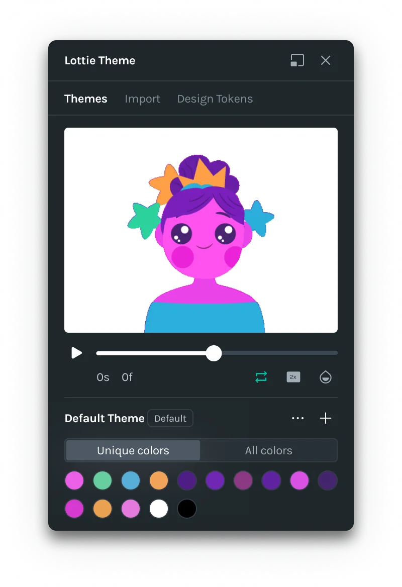 LottieFiles Motion System Plugins screen