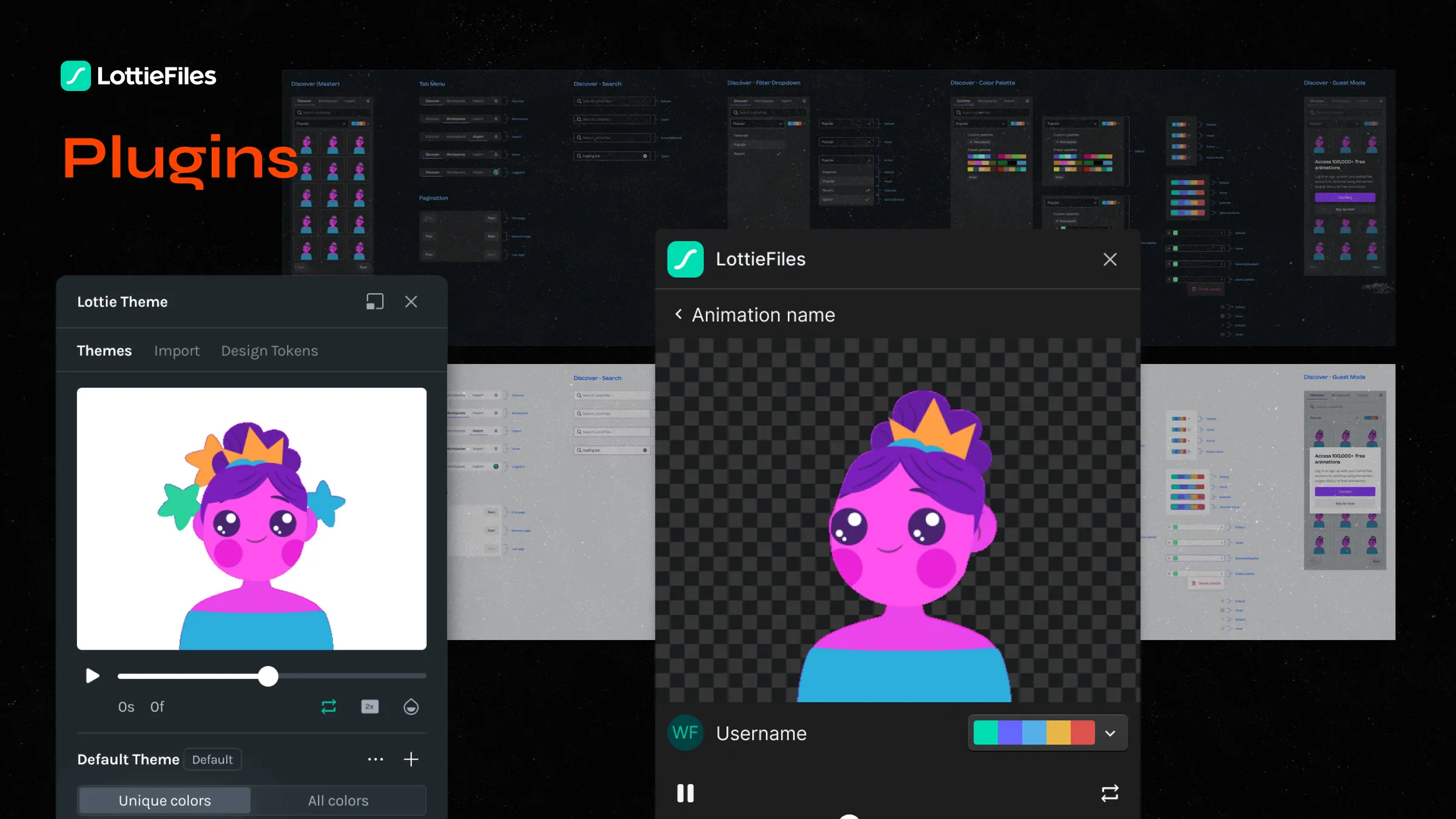 LottieFiles Platform screen
