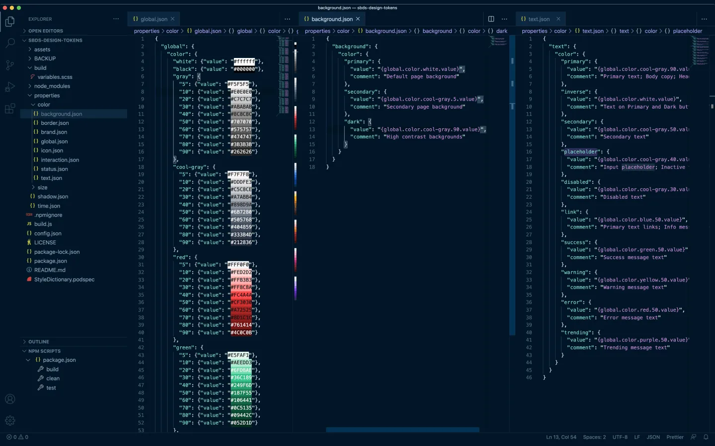 ShopBack App Design System screen